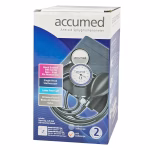 Aneroid sphygmomanometer (manual BP monitor) Measurement range: 0–300 mmHg High-visibility black enamel dial gauge Latex-free cuff for safe patient use Chrome-plated brass air release valve Single-head stethoscope (optional) Durable, professional-grade construction CE & ISO 13485 certified