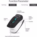 Fingertip Pulse Oximeter OLED Version Jumper JPD-500D