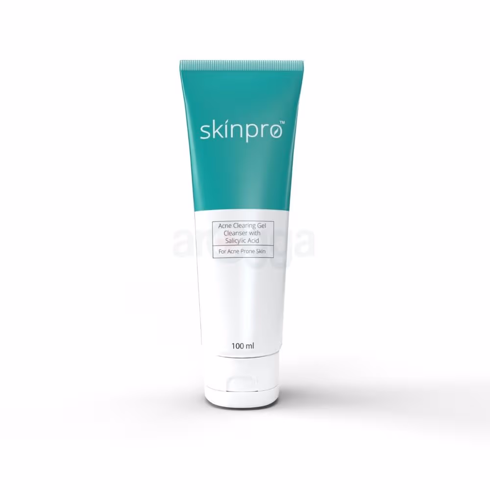 Skinpro Acne Clearing Gel Cleanser with Salicylic Acid For Acne Prone Skin 100ml