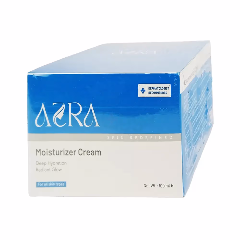 AZRA Moisturizer Cream 100 ml – Deep Hydration & Radiant Glow for All Skin Types