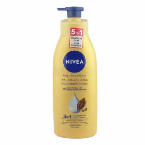 Nivea Body Lotion 5 in 1 Nourishing Cocoa 400ml (Made in Nigeria)