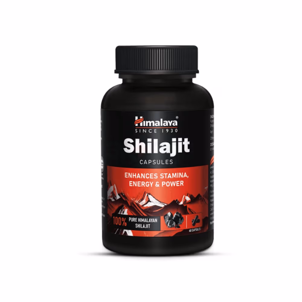 Himalaya Shilajit 100% Pure Himalayan Shilajit 60 Capsules