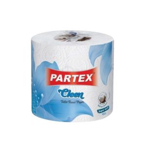 Partex Cleen Ultra Soft Toilet Tissue White - 180 Sheet (Single Roll)